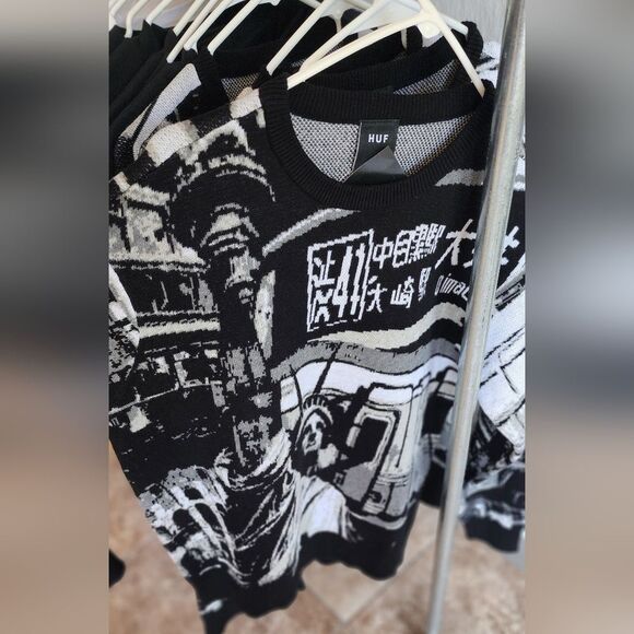 HUF Worldwide Commuter Sweater - Picture 7 of 7